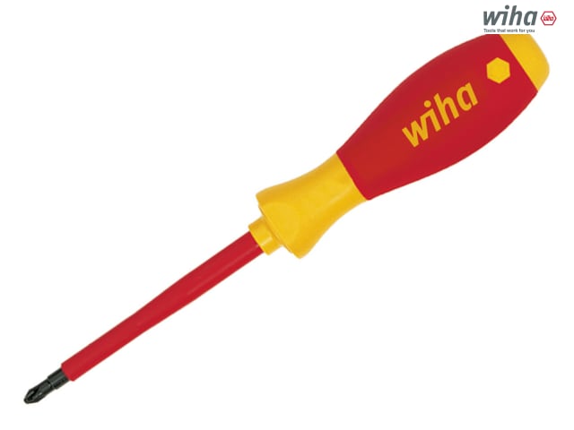 Wiha SoftFinish® electric slimFix Screwdriver, Phillips Tip - PH2 x 100mm