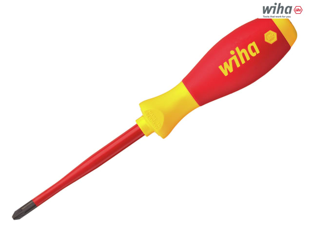 Wiha SoftFinish® electric slimFix PlusMinus Screwdriver SL/PZ2 x 100mm