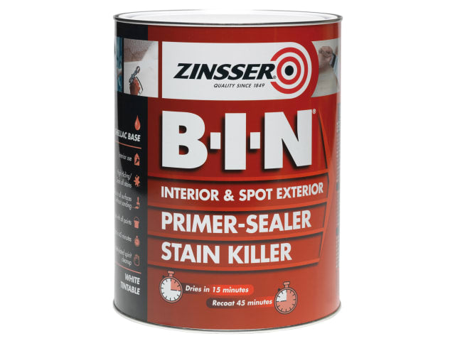 Zinsser B.I.N® Primer, Sealer & Stain Killer - White 500mL
