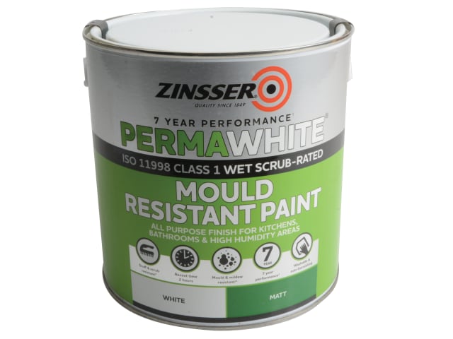 Zinsser Perma-White® Interior Paint Matt 2.5L