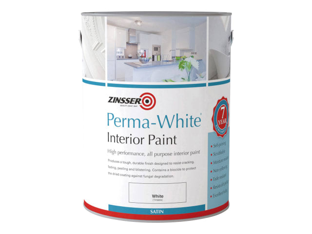 Zinsser Perma-White® Interior Paint Satin 1L