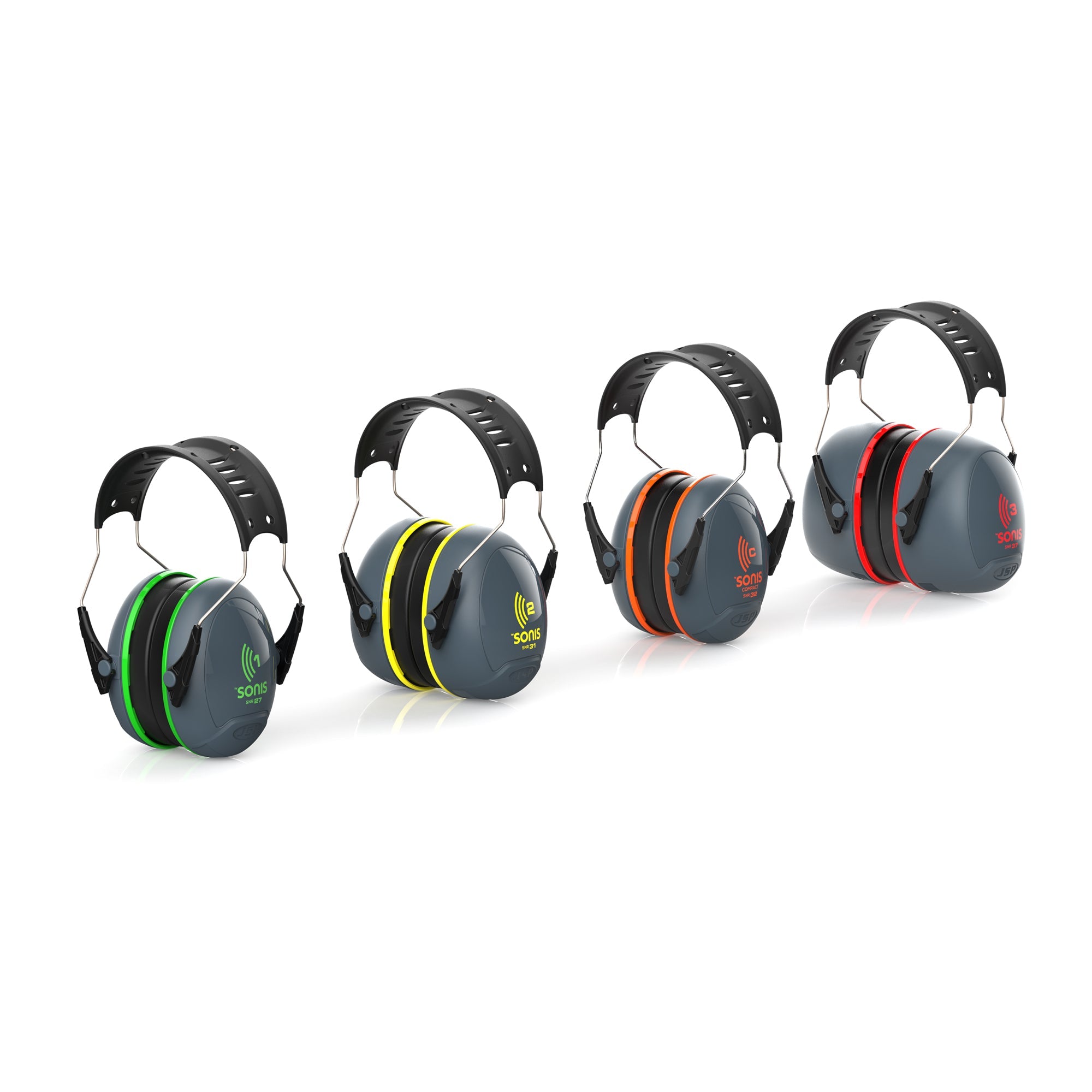 JSP Sonis®1 Adjustable Ear Defenders 27dB SNR