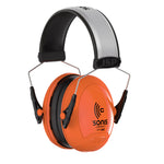 JSP Sonis Compact Low Profile Extra Visibility Adjustable Ear Defenders - 32dB SNR - thumbnail 1