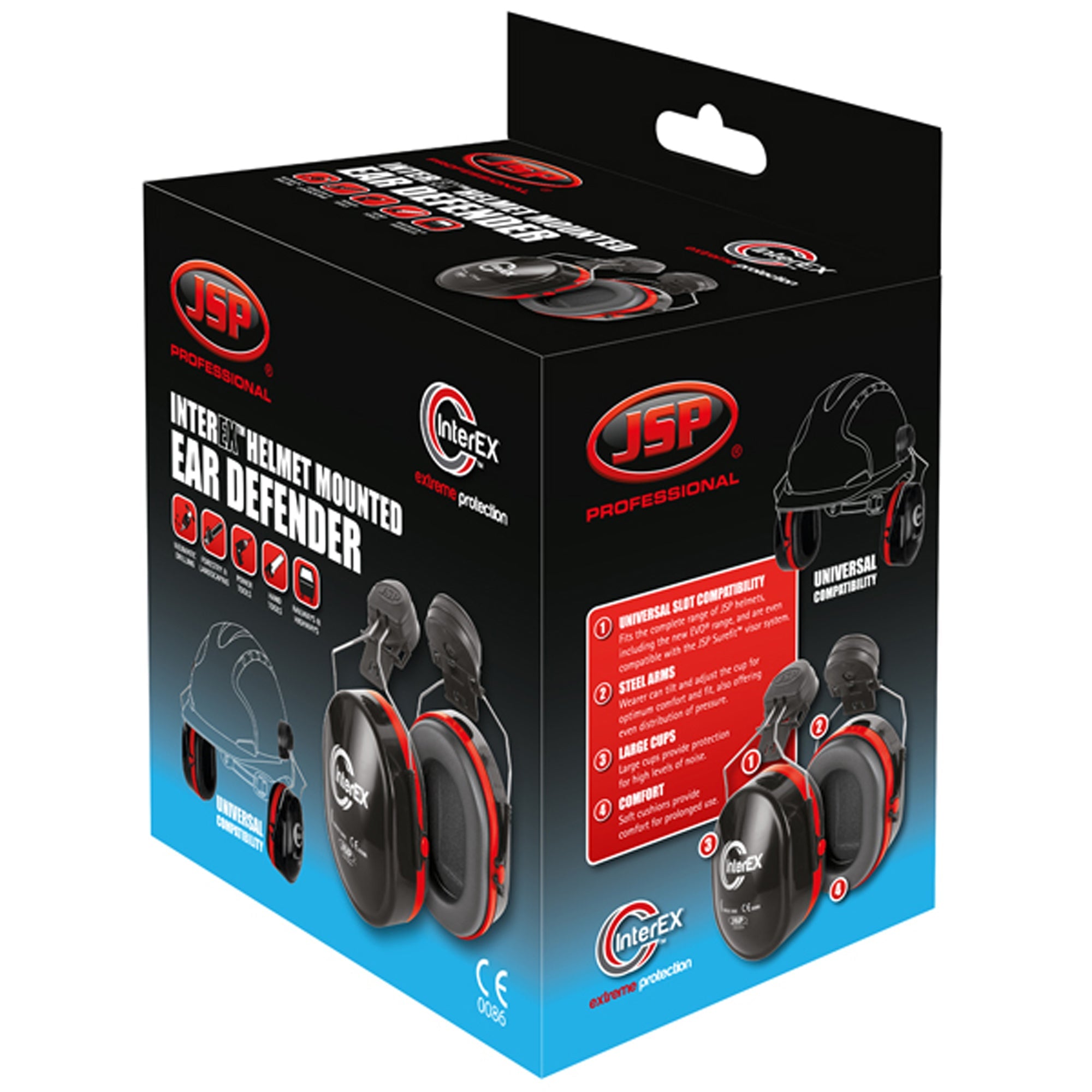 JSP InterEX™ Mounted Ear Defenders