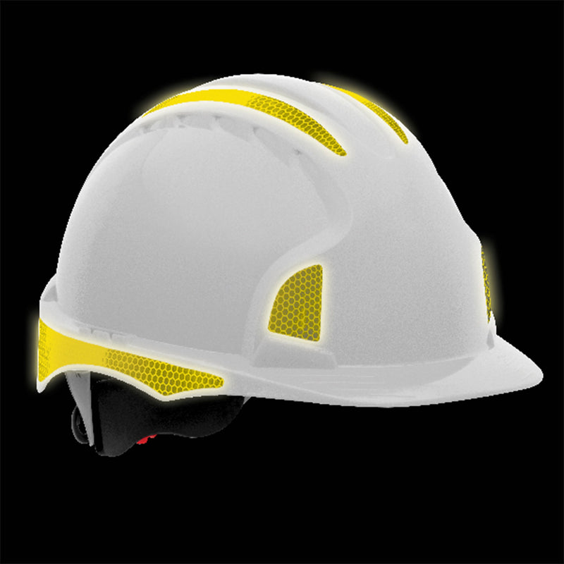 JSP Reflective CR2 Decal Kit for EVO®2/3 - Pack of 10 Yellow
