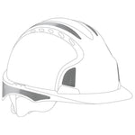 JSP Reflective CR2 Decal Kit for EVO2/3 - Silver - Pack of 10 - thumbnail 1