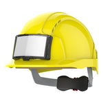 JSP EVOLite Safety Helmet with ID Card Holder / Lamp Bracket - Blue - thumbnail 5
