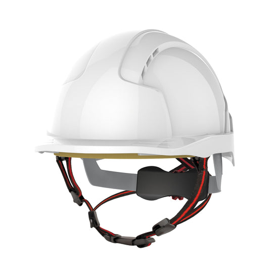 JSP EVOLite Skyworker Industrial Climbing Helmet - White