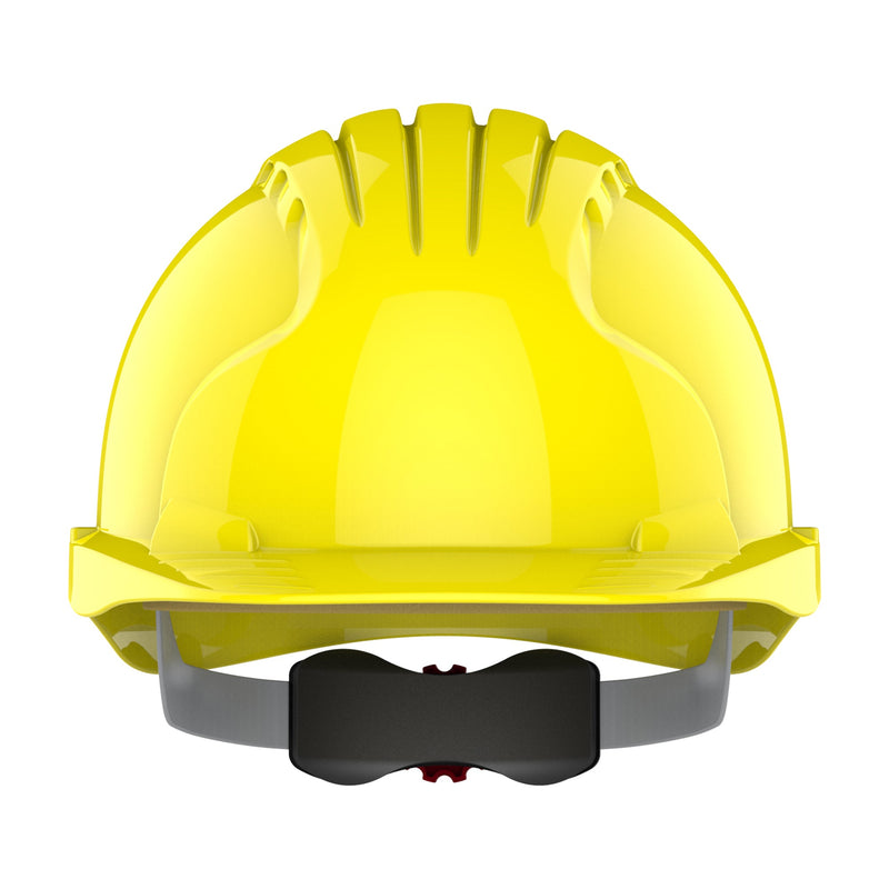 JSP EVO5 Olympus Global Standards Hard Hat - Wheel Ratchet - White