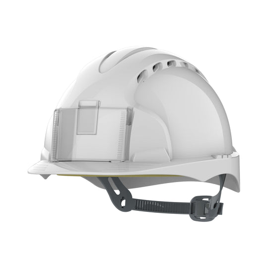 JSP EVO2 Badge - Slip Ratchet - Vented - White