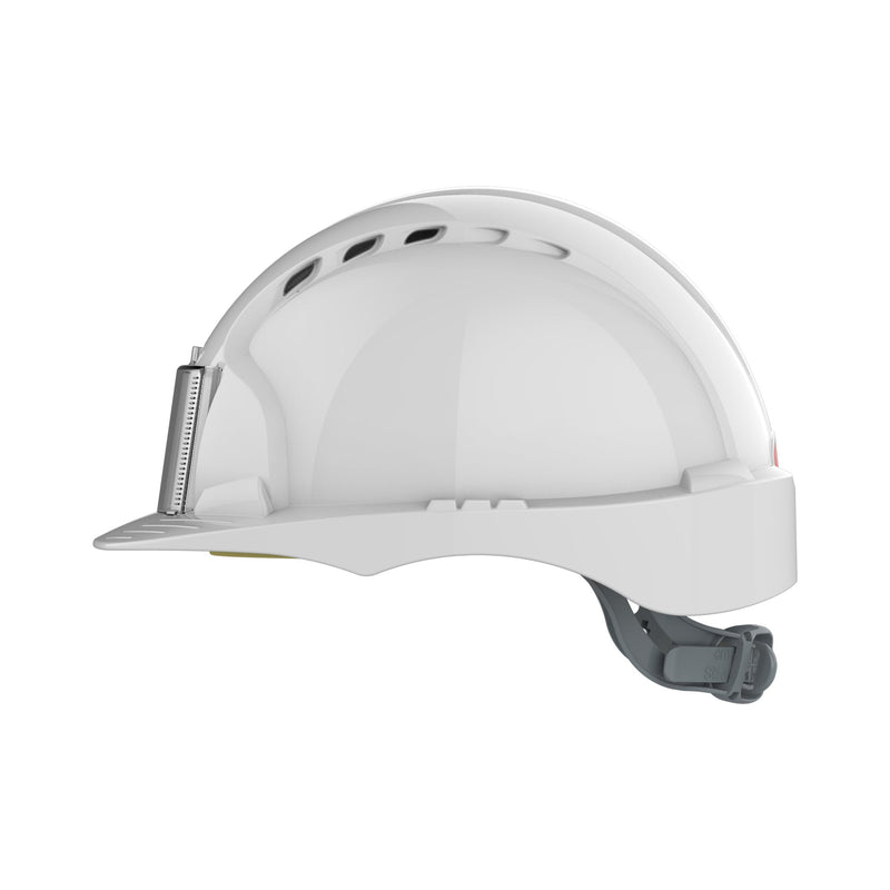 JSP EVO2 Badge - Slip Ratchet - Vented - White