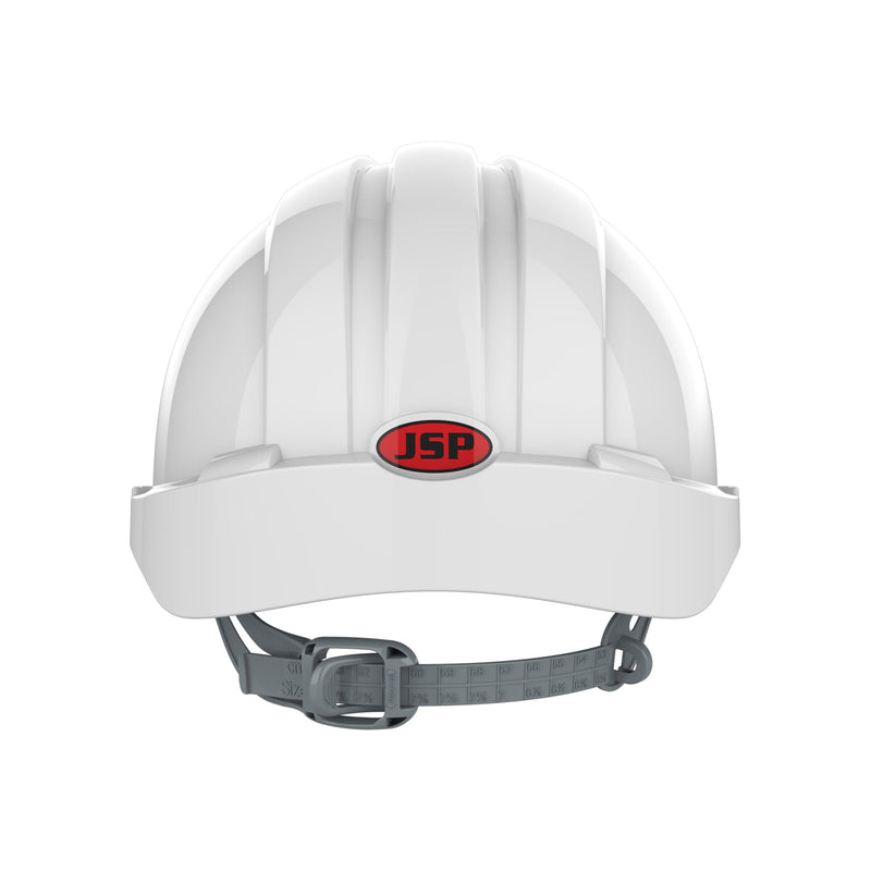 JSP EVO2 Badge - Slip Ratchet - Vented - White