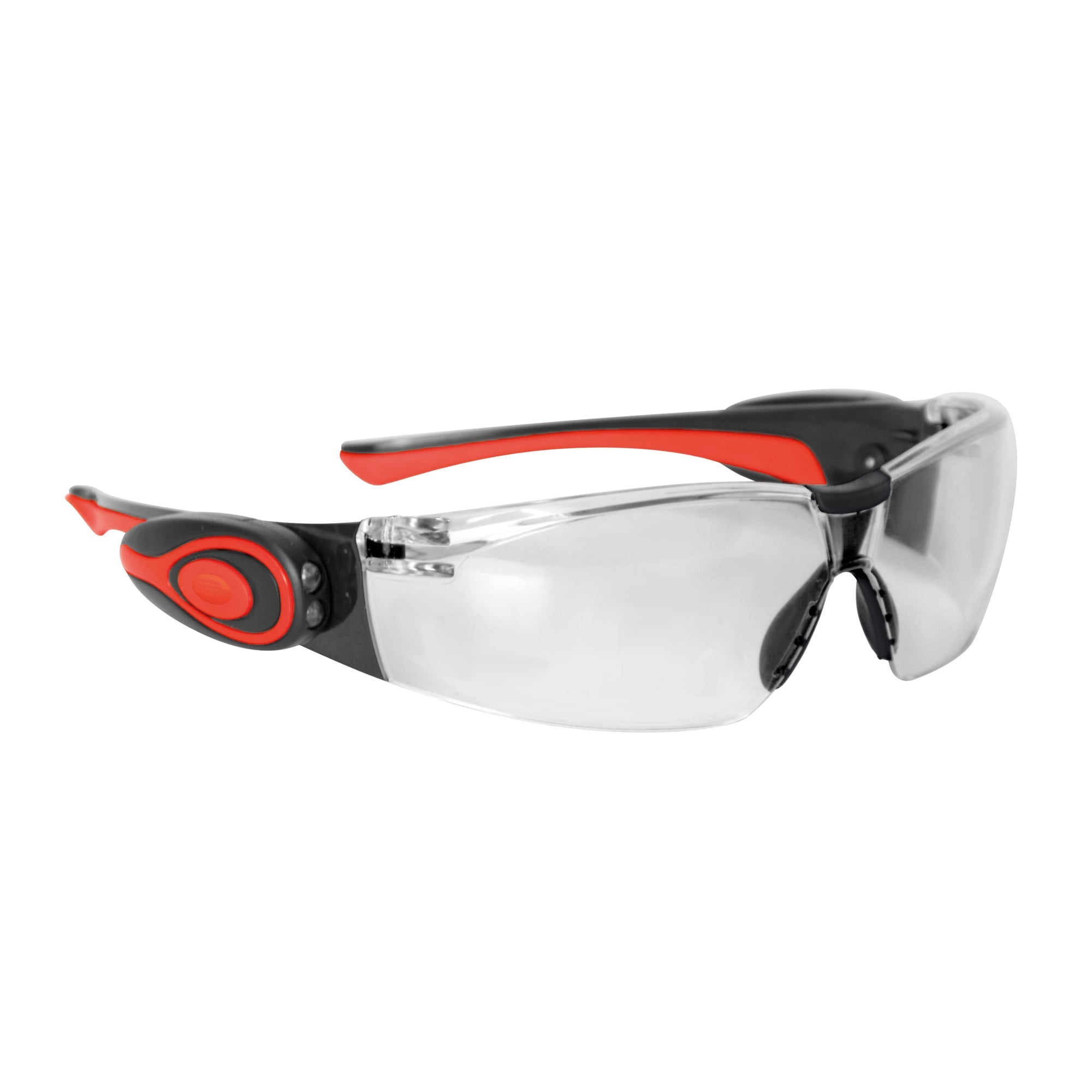 JSP Stealth™ 8000 Clear Safety Specs with LED Temples