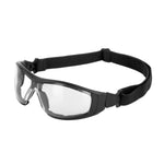 JSP Stealth Hybrid Safety Specs / Goggles - Clear K&N Anti-scratch/Anti-mist Lenses - thumbnail 2