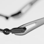 JSP Stealth 16g Lightweight Safety Specs - Clear Anti-scratch Lenses - Clear Frames - thumbnail 4