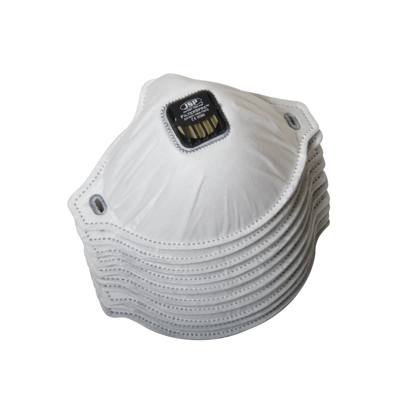 JSP Filterspec Replacement FFP2V Filters - Pack of 10