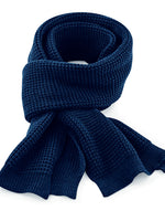 Beechfield Classic Waffle Knit Scarf - thumbnail 4