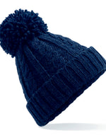 Beechfield Cable Knit Melange Beanie - thumbnail 5