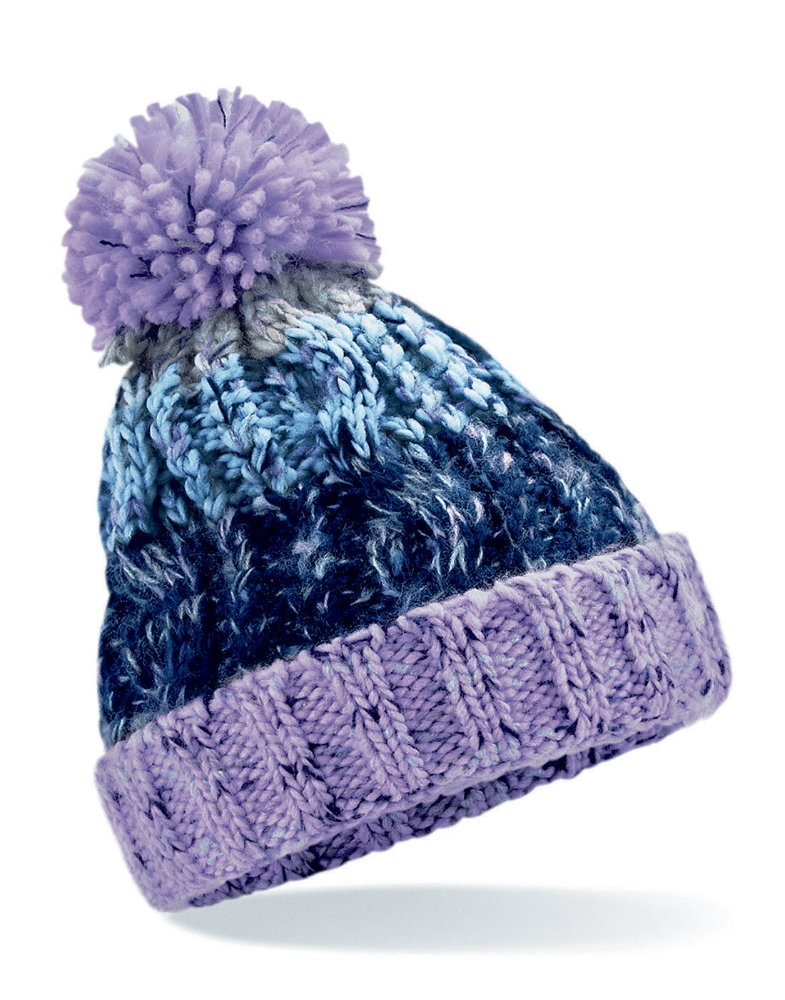Beechfield Kids Corkscrew Pom Pom Beanie
