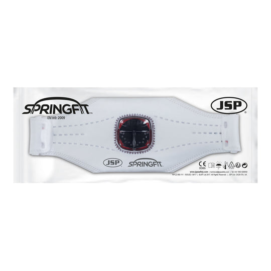 JSP Springfit™ 435ML FFP3 With Typhoon™ Face Mask with Valve - Box of 10