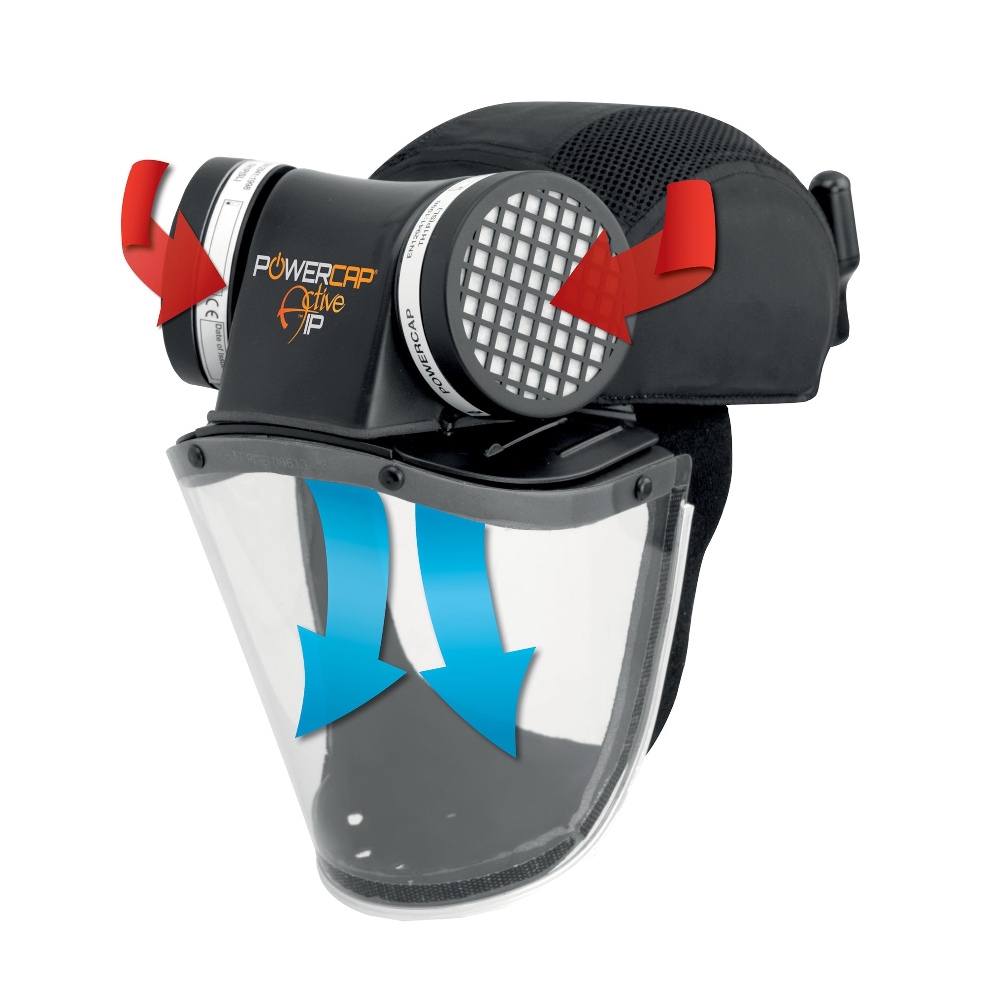 JSP Powercap Active IP Powered Respirator - TH1P Dust Protection