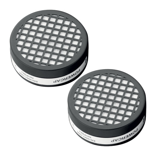 JSP Powercap Filters - 1 Pair - Black