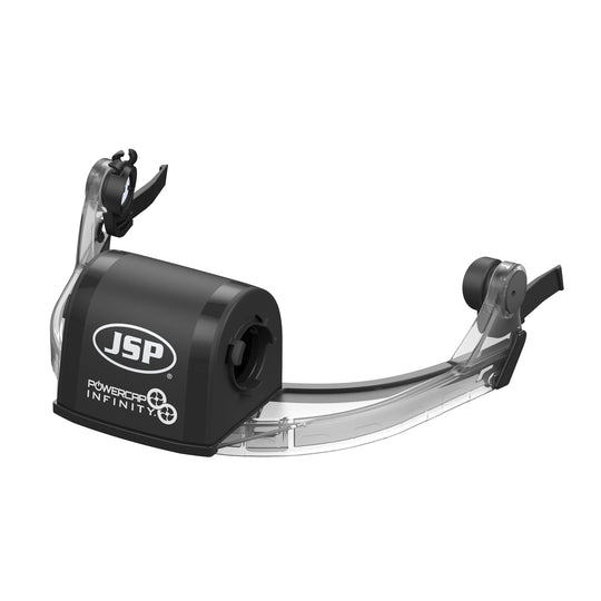 JSP Powercap Infinity PAPR - Twin-Turbo Drive Unit and Visor Carrier Assembly