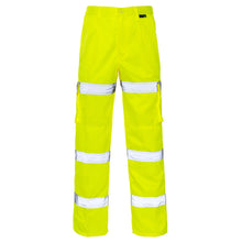 Supertouch Hi Vis 3 Band Combat Trousers - H58