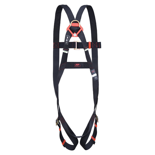 JSP Spartan 1 Point Safety Harness - Black