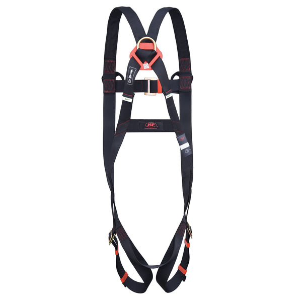 JSP Spartan 2 Point Safety Harness - Black