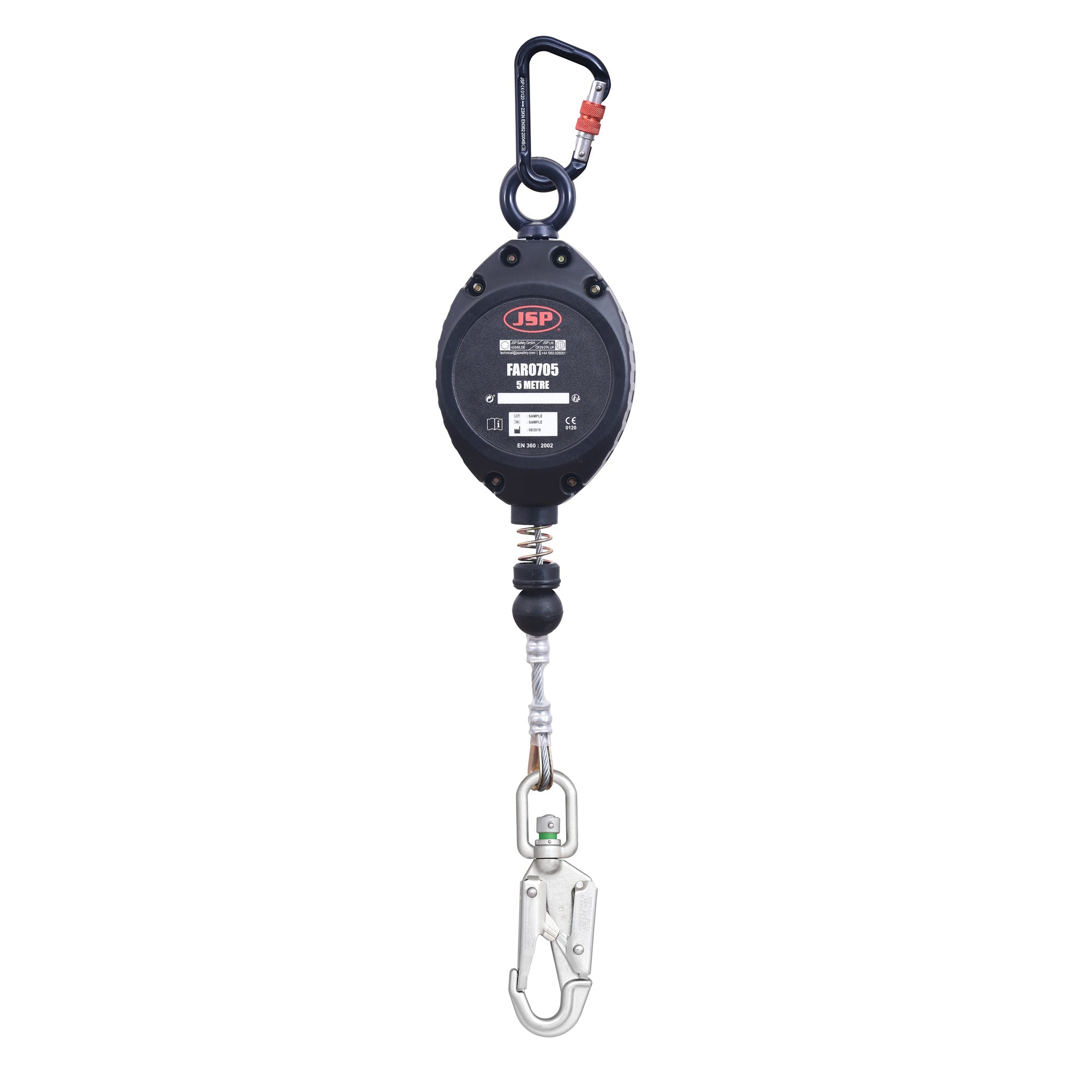 JSP 5m Wire Self Retractable Lifeline