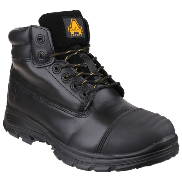 Amblers FS301 Brecon boot with metatarsal guard, front-angled view.