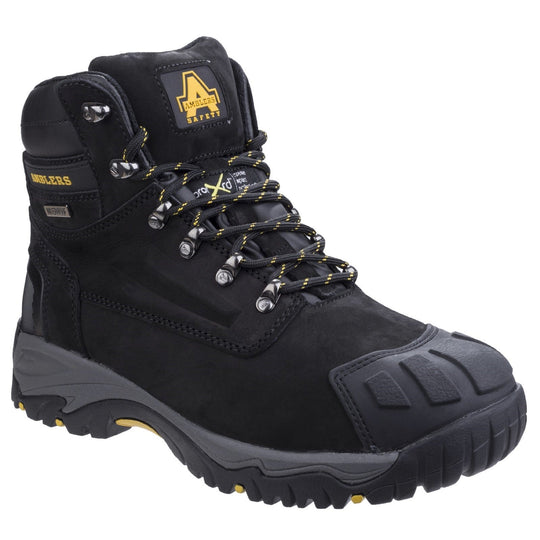 Clean studio shot of the Amblers FS987 safety boot.