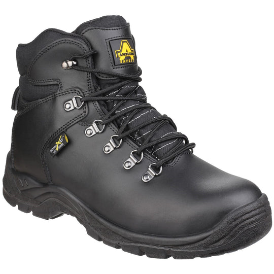 Amblers AS335 safety boot with Poron XRD internal metatarsal guard.
