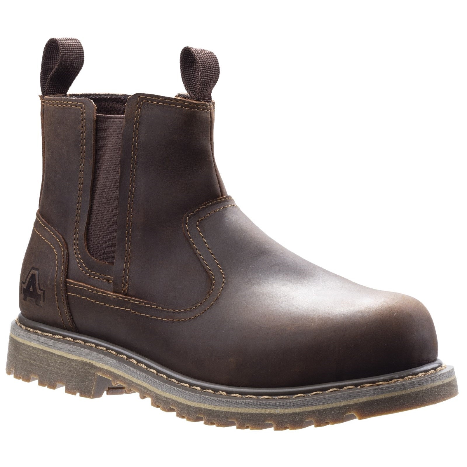 Amblers AS101 Alice ladies' safety boot in dark brown.