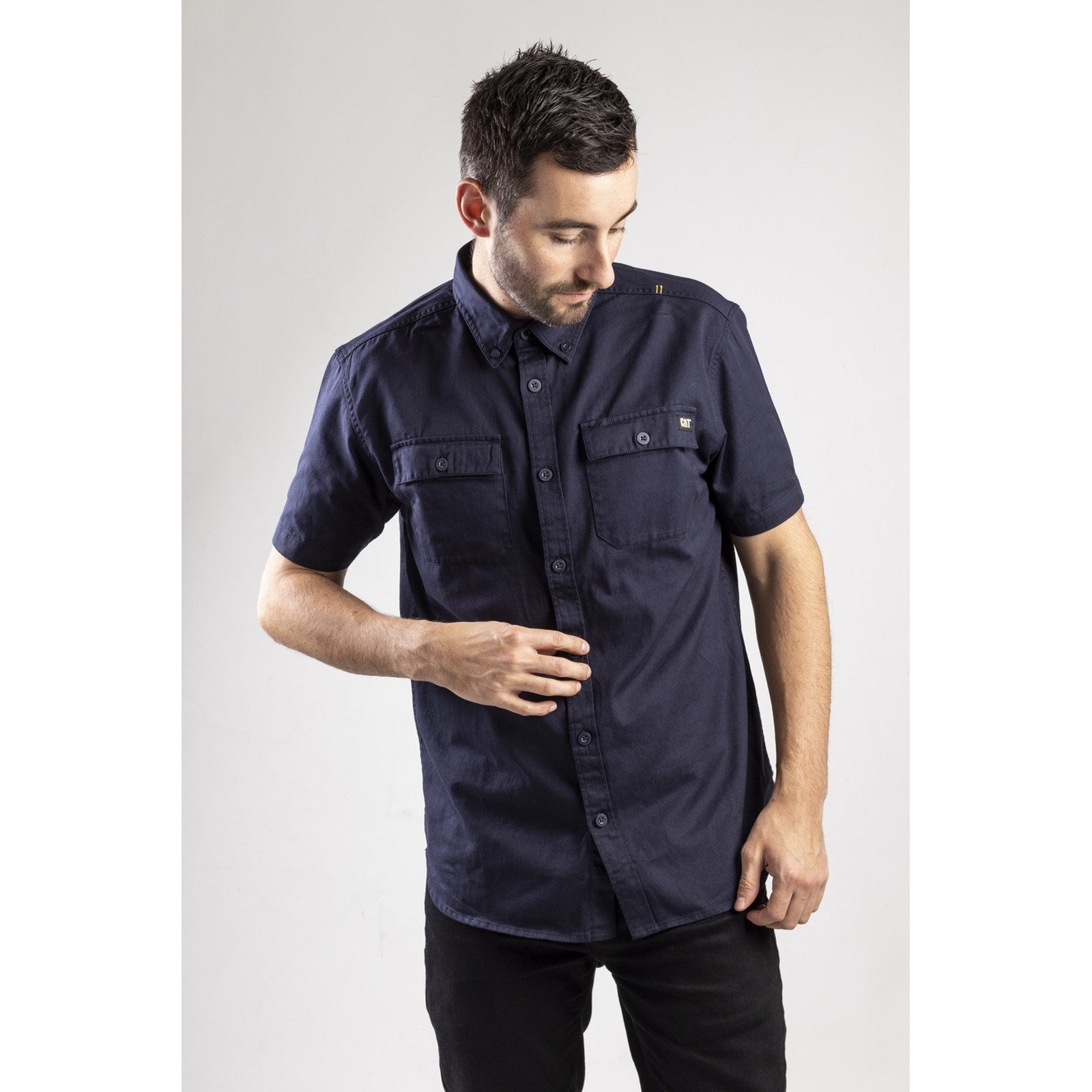 CAT Button Up S/S Shirt