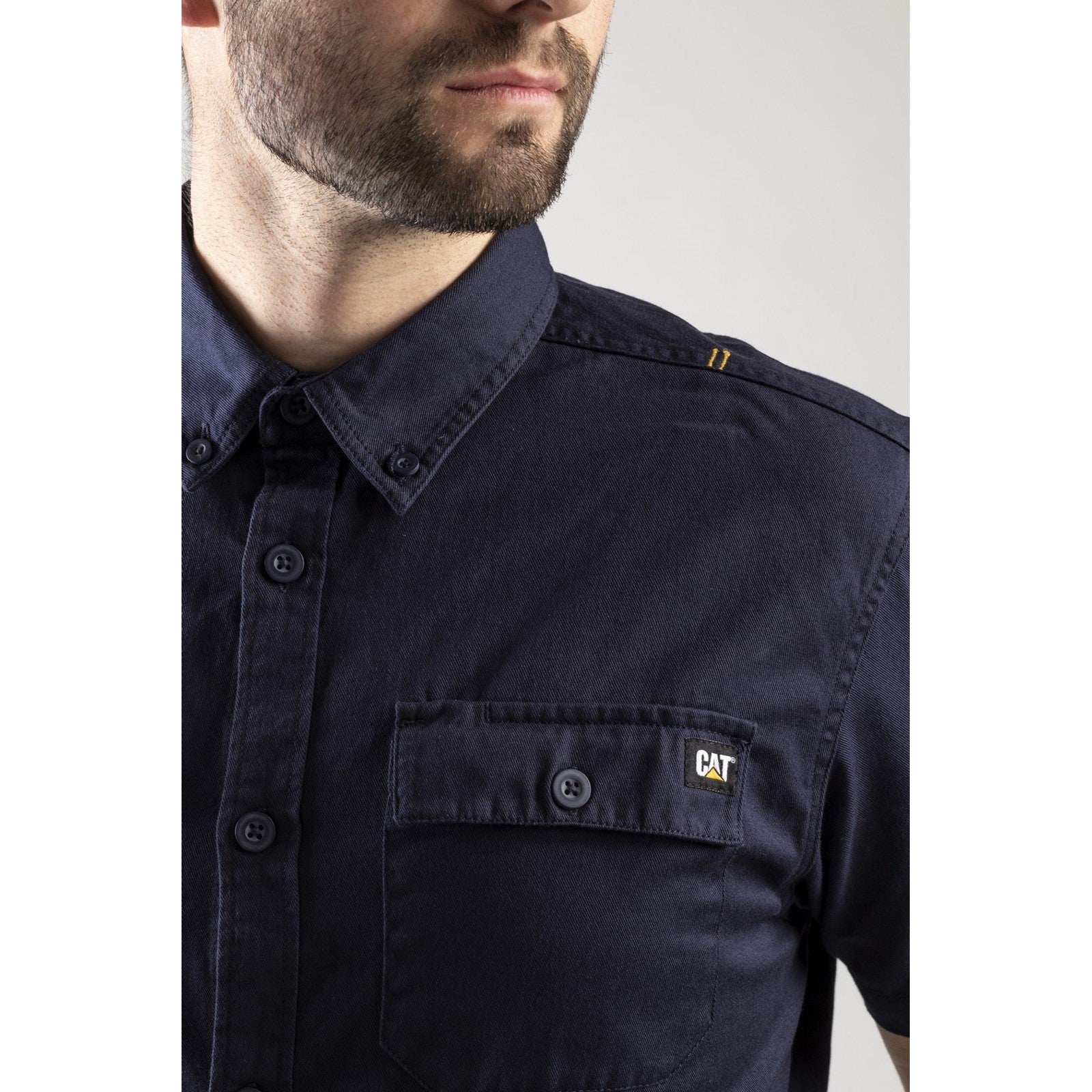 CAT Button Up S/S Shirt