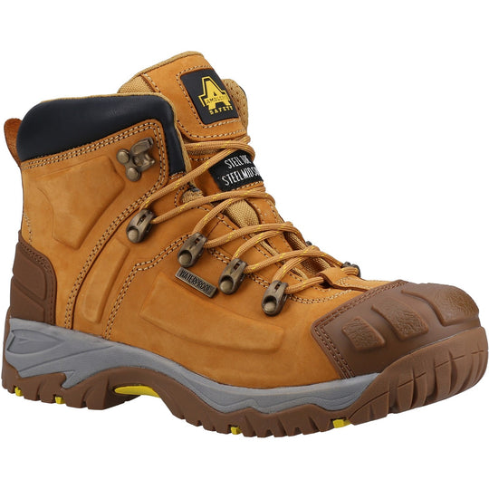Amblers 33 boots in a classic honey nubuck finish.