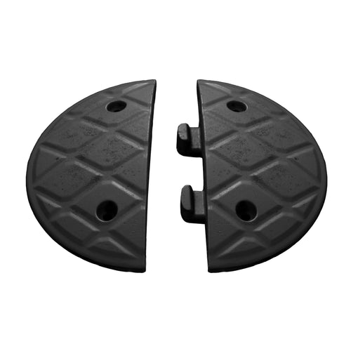 JSP 5cm End Caps for Jumbo - Black (Pair)