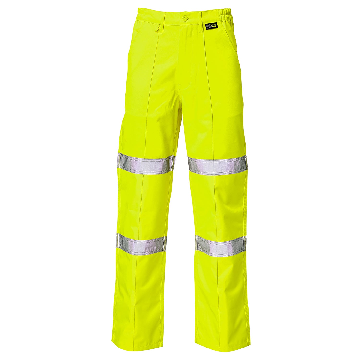Supertouch Hi Vis 2 Band Ballistic Trousers - Yellow