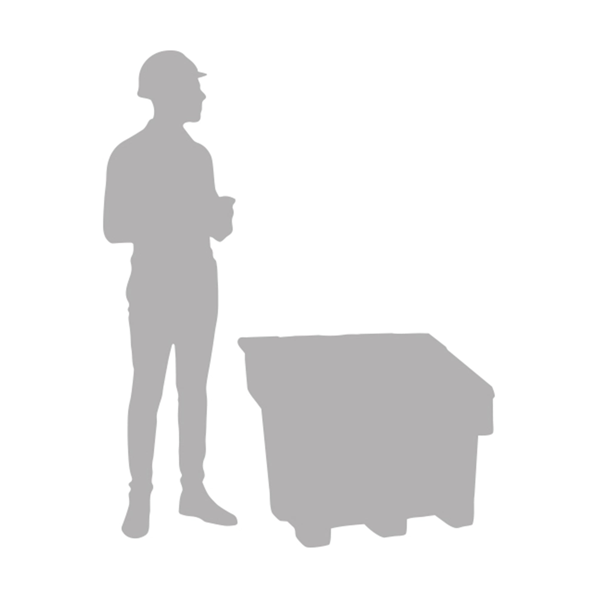 JSP Standard 250kg Grit Salt Bin - Black