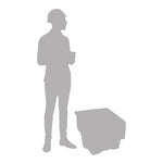 JSP Small 50kg Grit Salt Bin - thumbnail 8