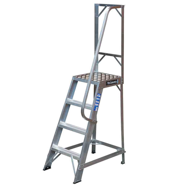 TB Davies DPS-STEP Aluminium Trade Single-Sided Access Platform