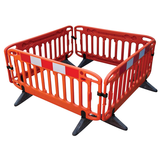 JSP Frontier 2m Blow Moulded Road Traffic Barrier - Orange