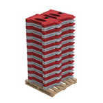 JSP AlphaBloc 1m Folding Traffic Separator - Red - thumbnail 6