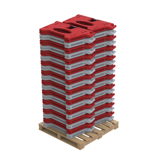 JSP AlphaBloc 1m Folding Traffic Separator - Red