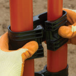 JSP Road Traffic Barrier Connector Clips for Titan / Frontier Barriers - Pack of 10 - thumbnail 2