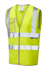 Pulsar Hi-Vis Vest Waistcoat Zip Front - P197 - thumbnail 1