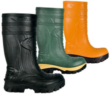 Cofra Thermic Composite Safety Wellington Boots S5 - Green/Orange/Black/White