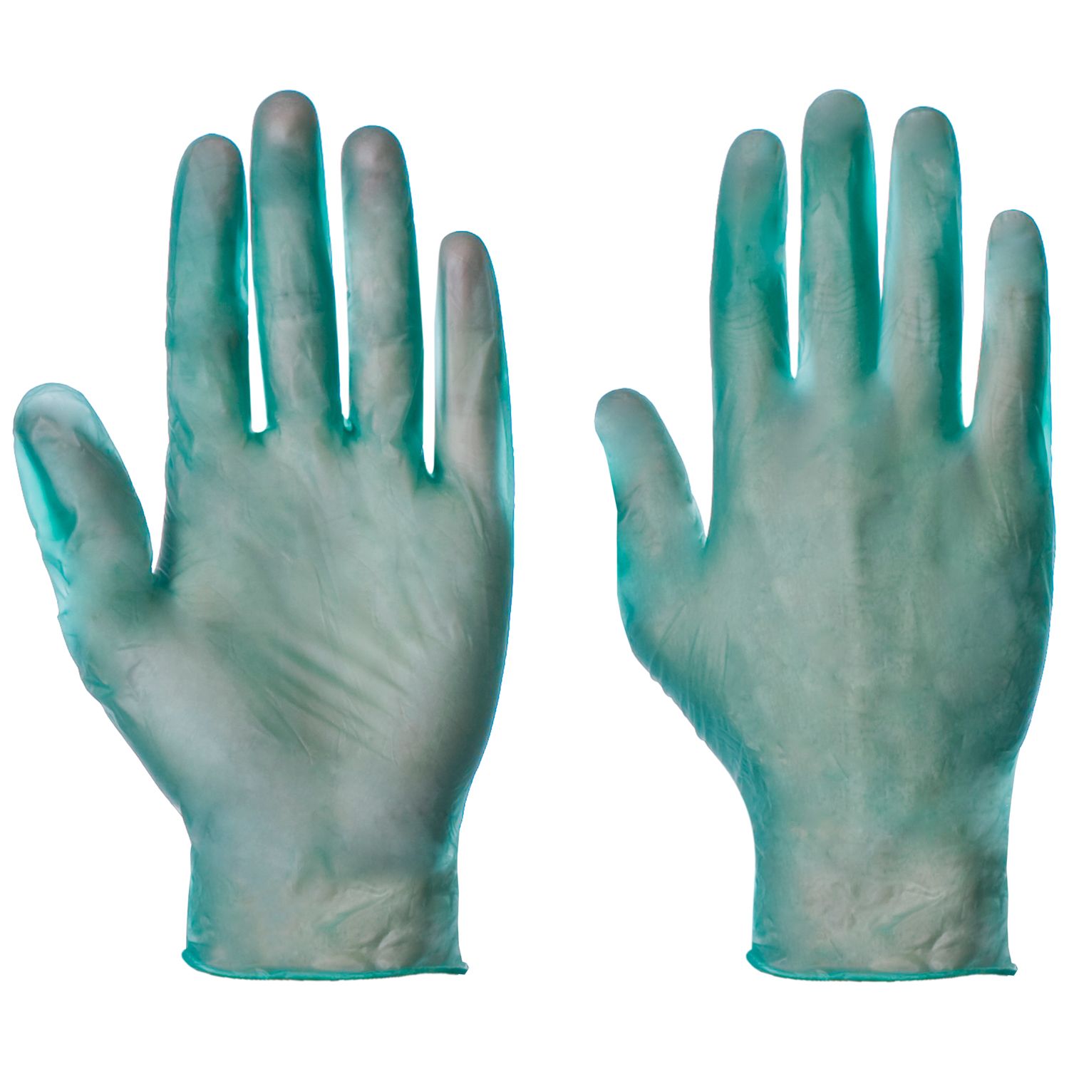 Supertouch Powderfree Vinyl Gloves - Green